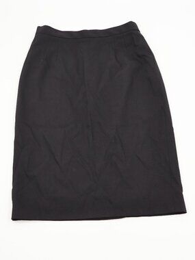 Dolce & Gabbana Pencil Skirt Womens 28 Black Italian Luxury Tailored Midi‎